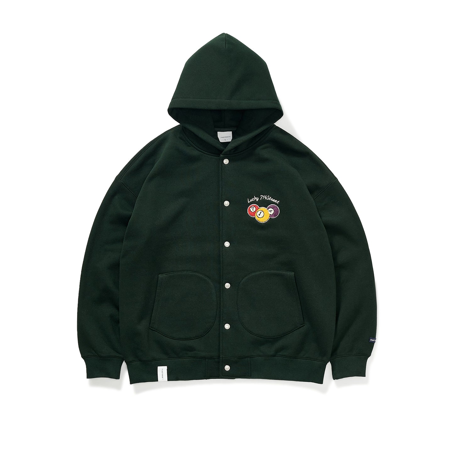 TIDE HOOD CARDIGAN CASUAL JACKET S4167
