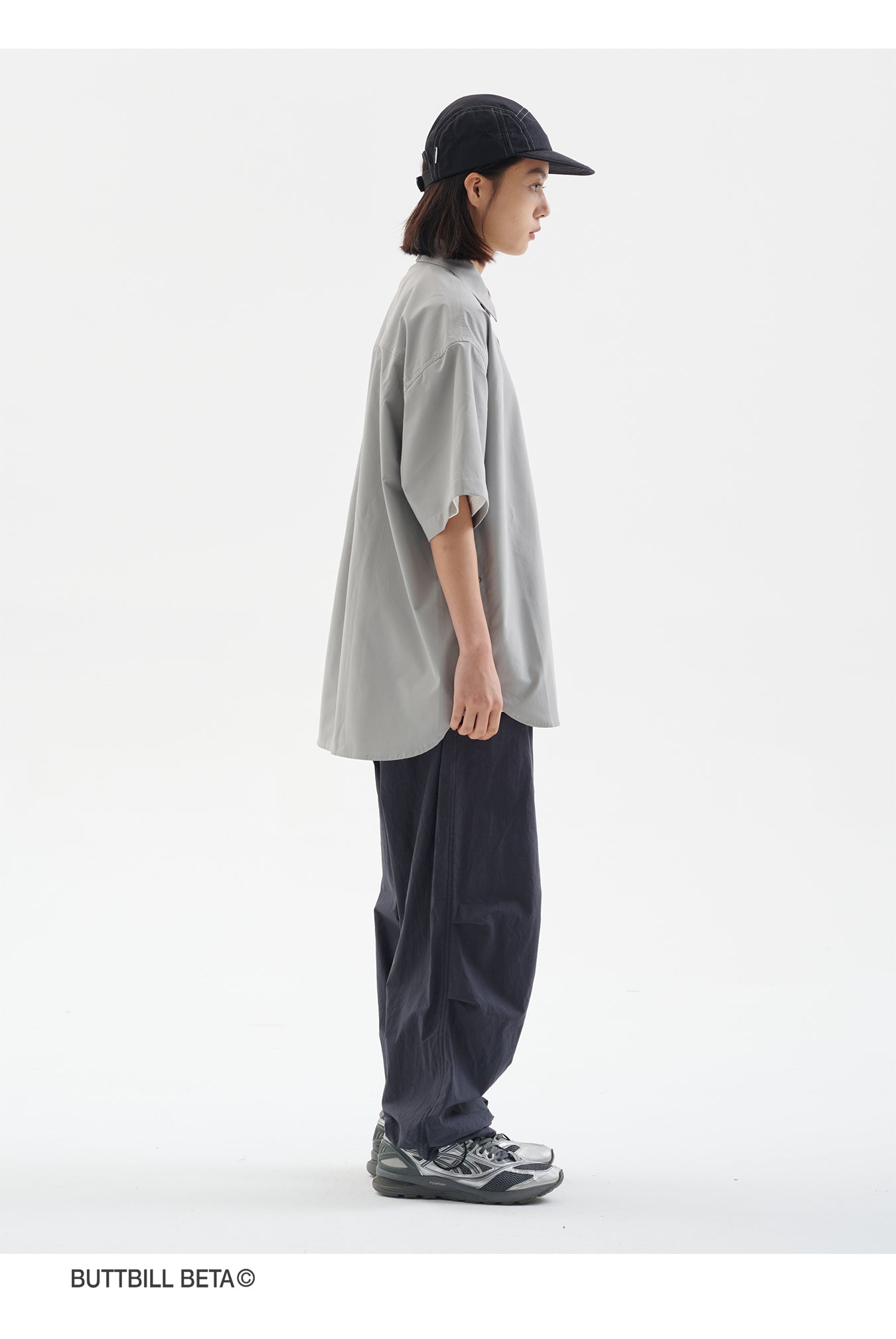 SLEEVE POCKET SHORT-SLEEVED SHIRT B76664
