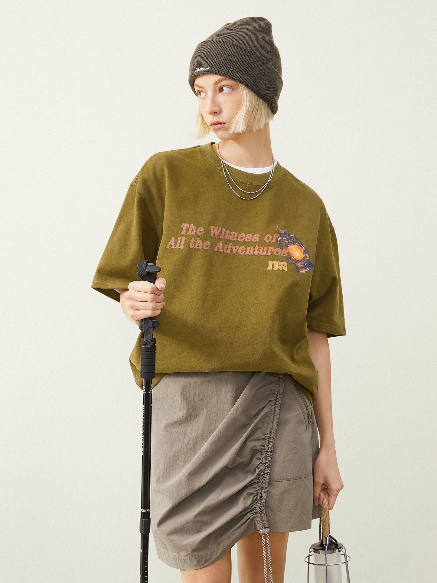 HEAVYWEIGHT 280G PRINTED SHORT-SLEEVED T-SHIRT N37774