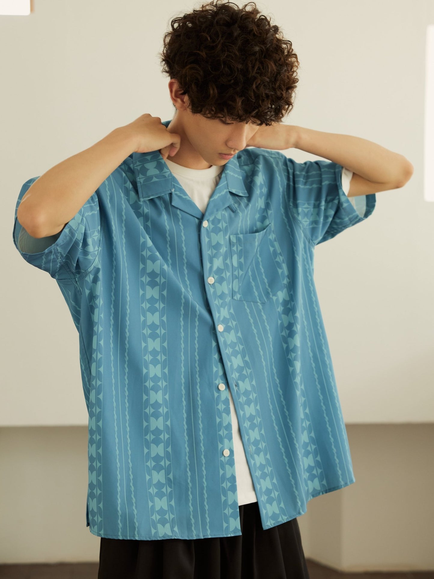 ALOHA HAWAIIAN SHORT SLEEVE SHA L84334
