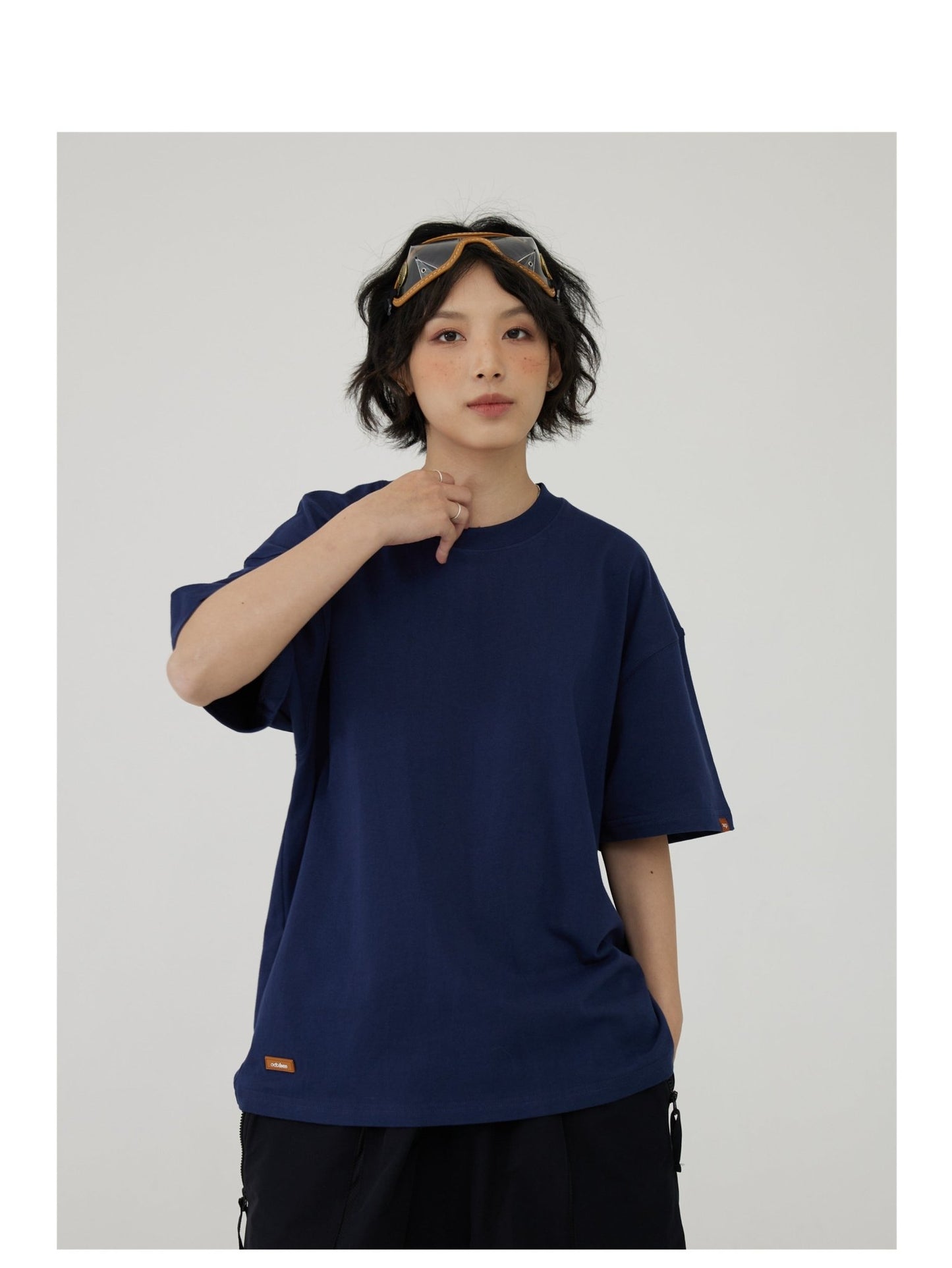 CASUAL SHORT-SLEEVED T-SHIRT O41120