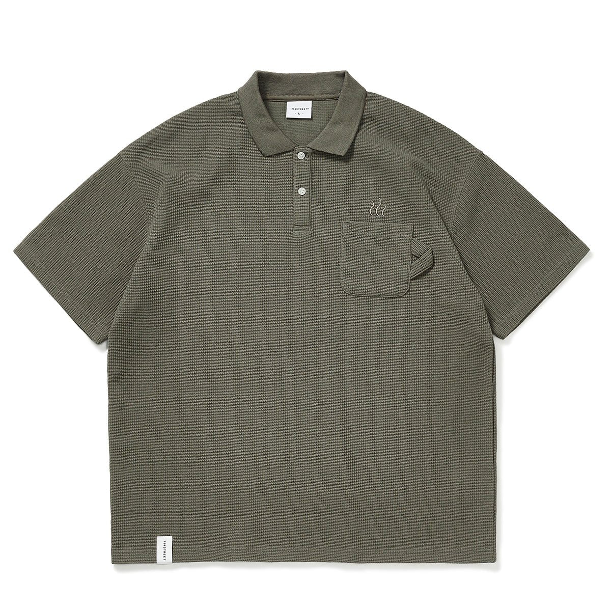 WAFFLE SHORT-SLEEVED T-SHIRT S11174