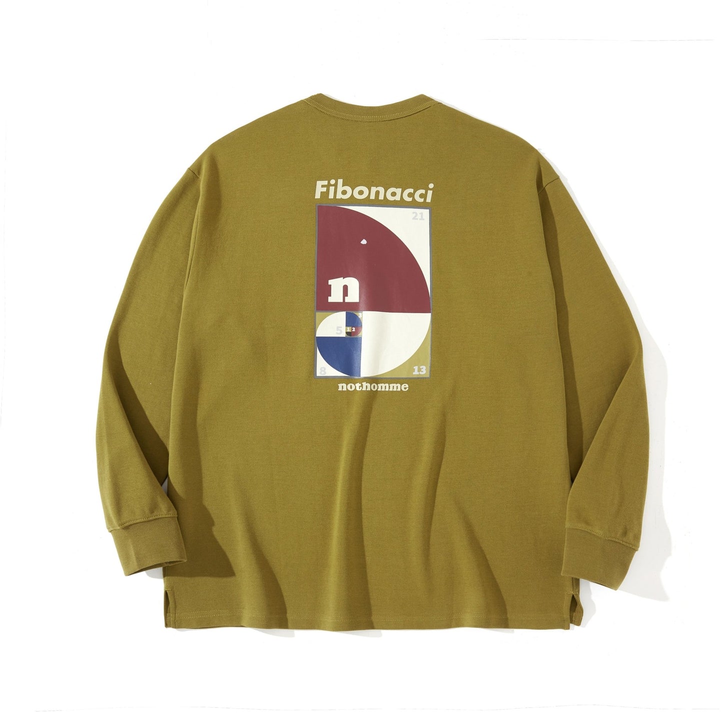 LOOSE SHIRT LOGO LONG SLEEVE T-SHIRT N44348