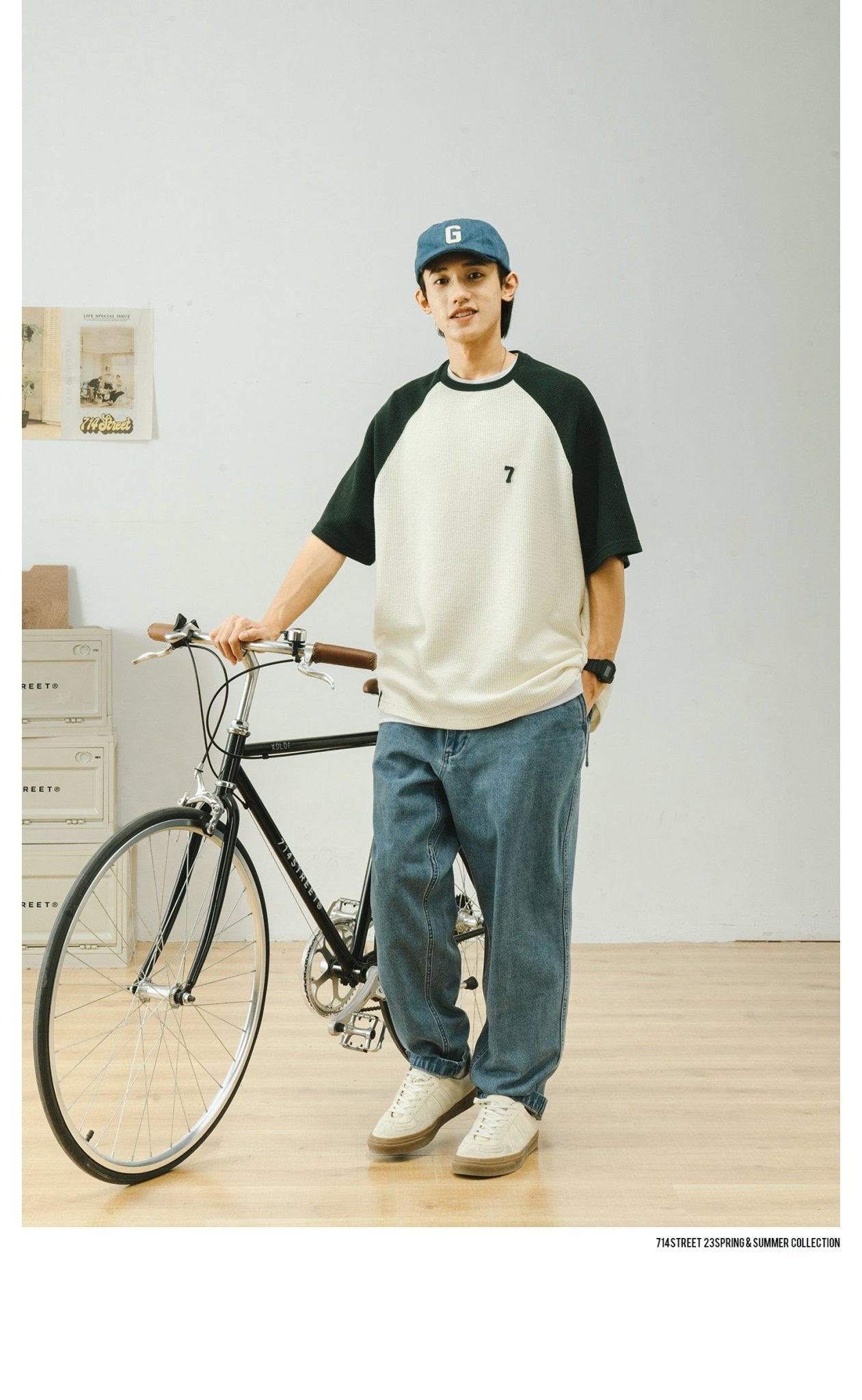 WAFFLE SHORT-SLEEVED T-SHIRT 66470