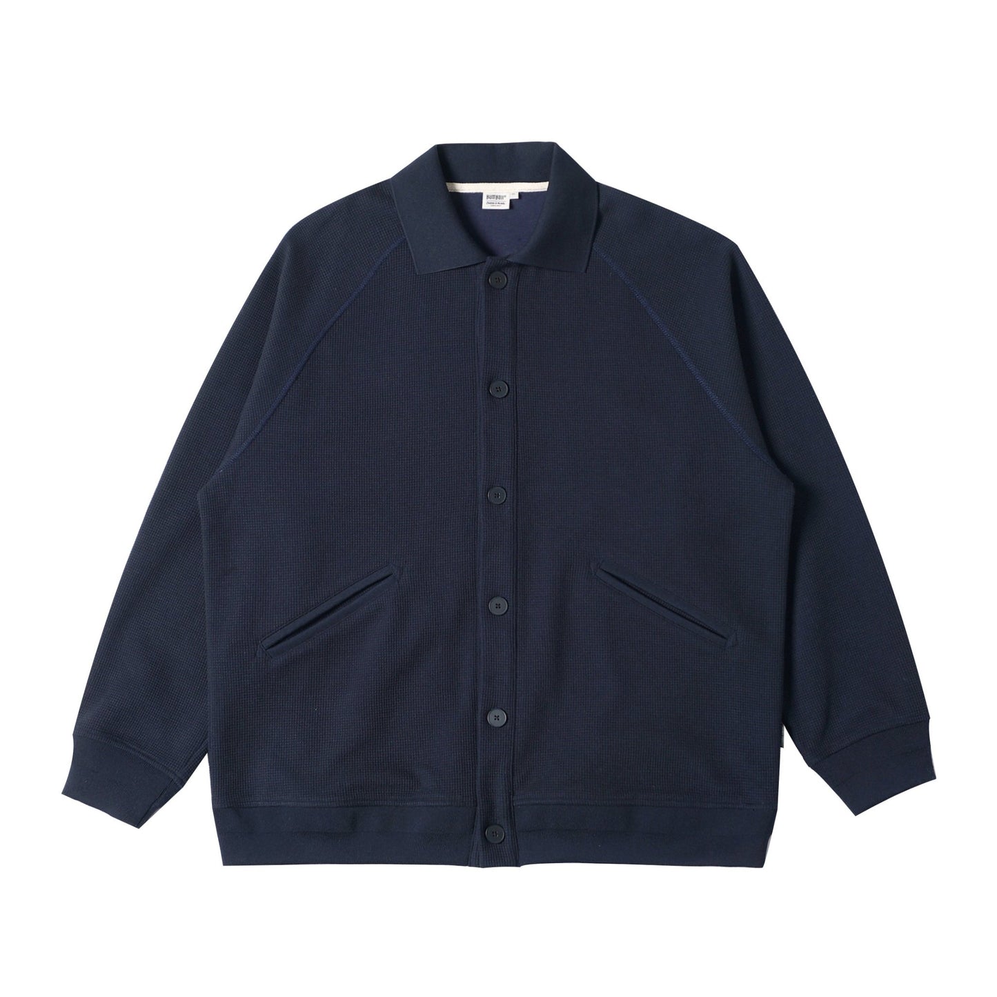 KNIT LAPEL JACKET B12073