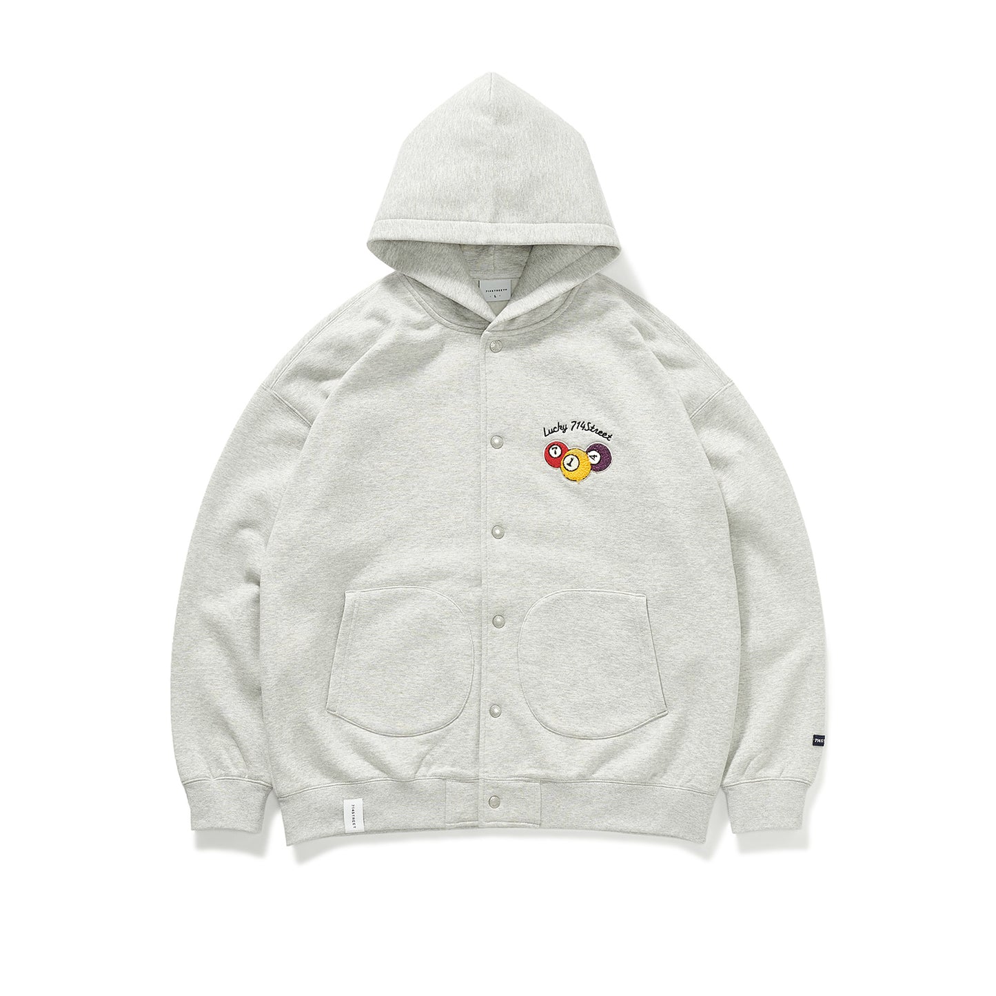 TIDE HOOD CARDIGAN CASUAL JACKET S4167