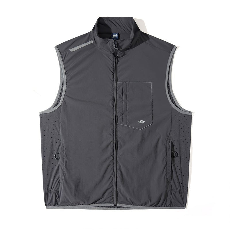 STAND COLLAR VEST JACKET N74333