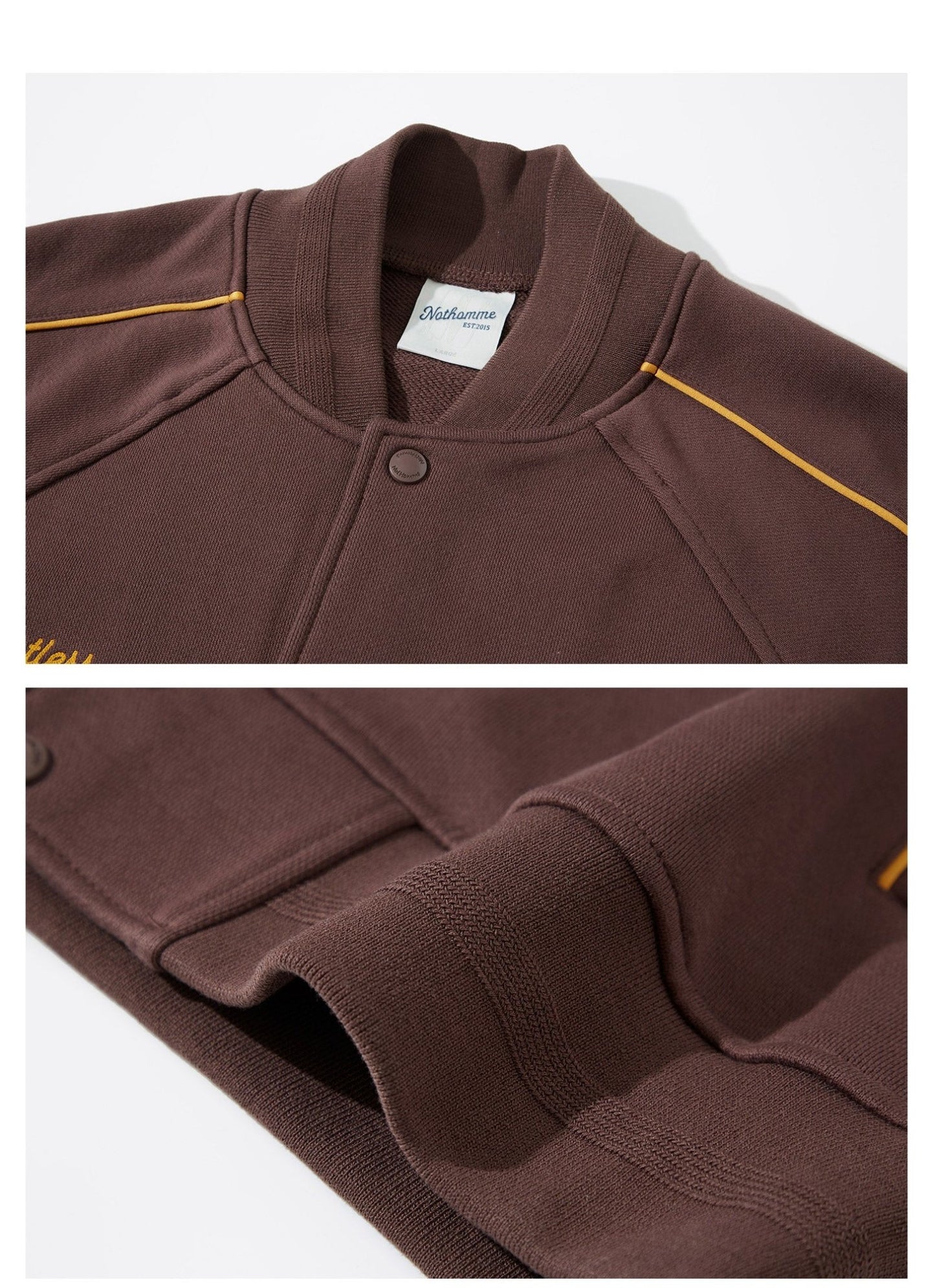 BASEBALL SWEATER JACKET N92888