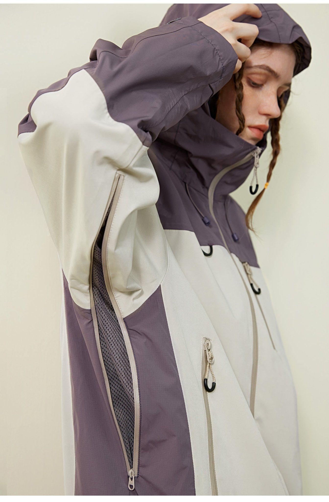 TEFLON TRIPLE DEFENSE COLOR BLOCK JACKET N09890