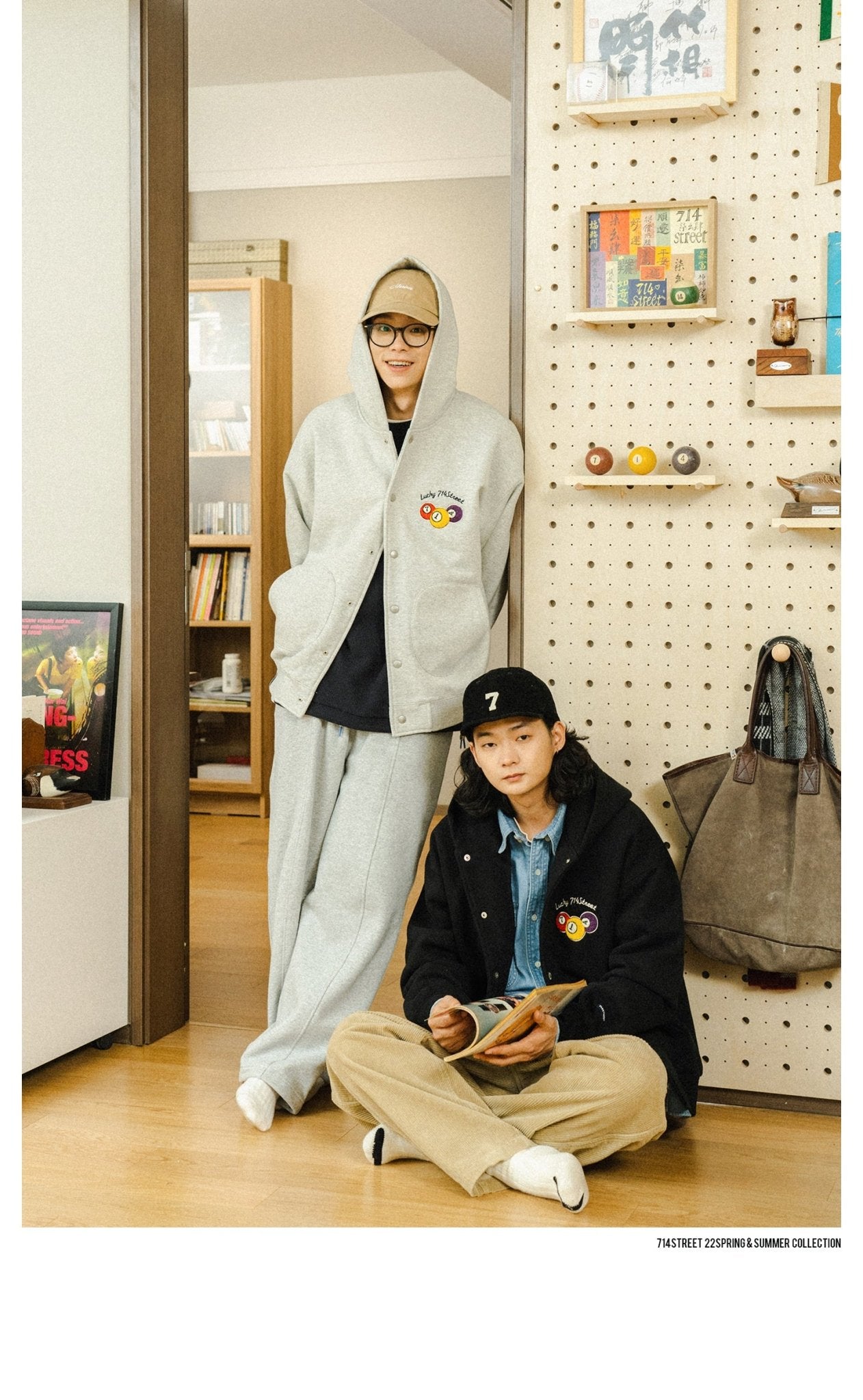TIDE HOOD CARDIGAN CASUAL JACKET S4167