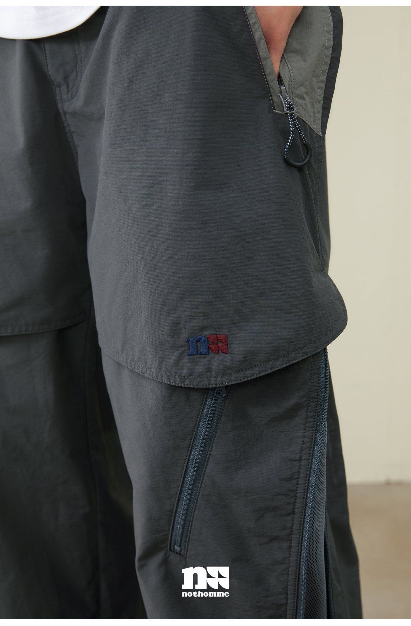 MOUNTAIN OUTDOOR BLOCK PANTS ZIP N66477