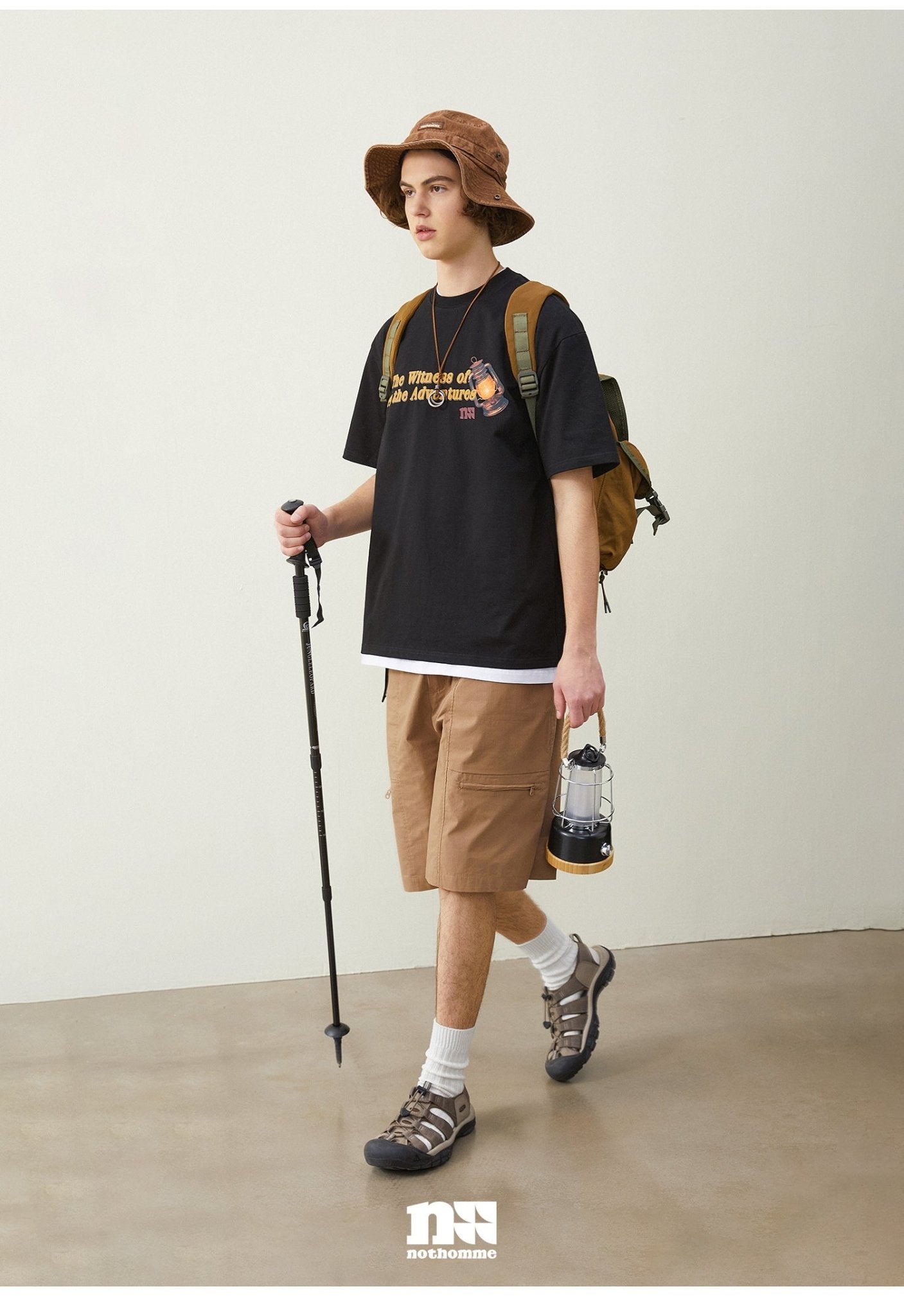 HEAVYWEIGHT 280G PRINTED SHORT-SLEEVED T-SHIRT N37774