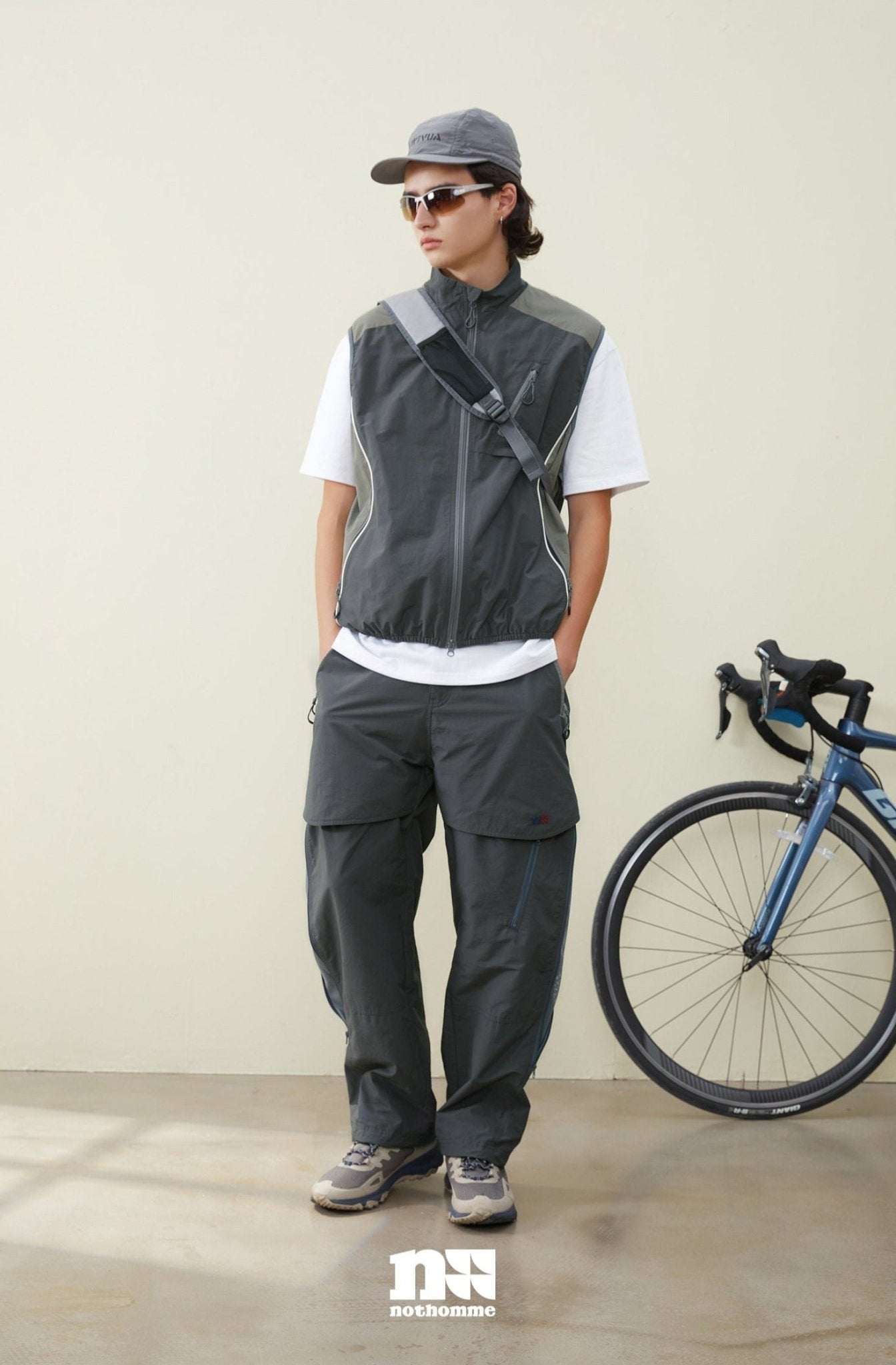 MOUNTAIN OUTDOOR BLOCK PANTS ZIP N66477