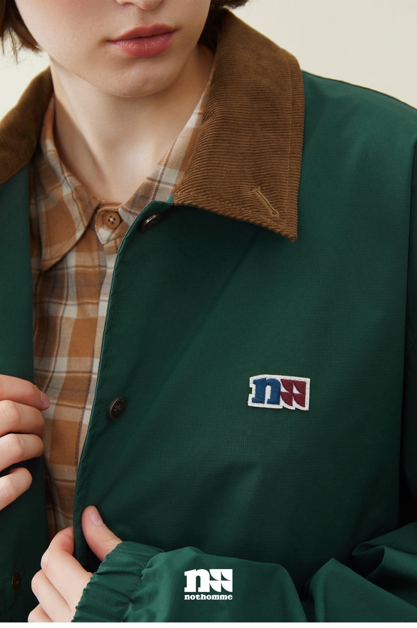 CORDUROY LOOSE HUNTING COACH JACKET N46994
