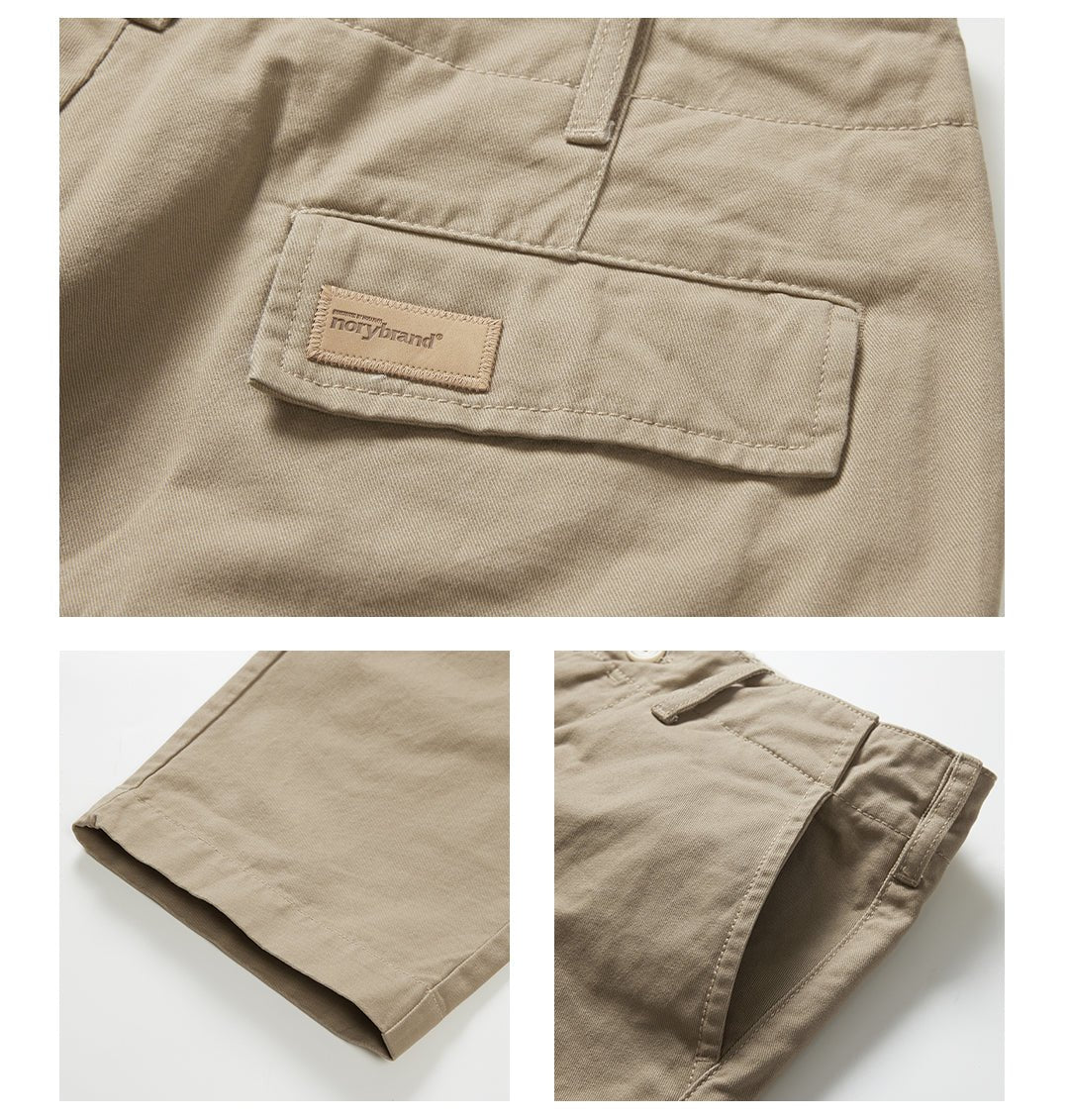 KNEE-PLEATED WASHED PANTS N00332