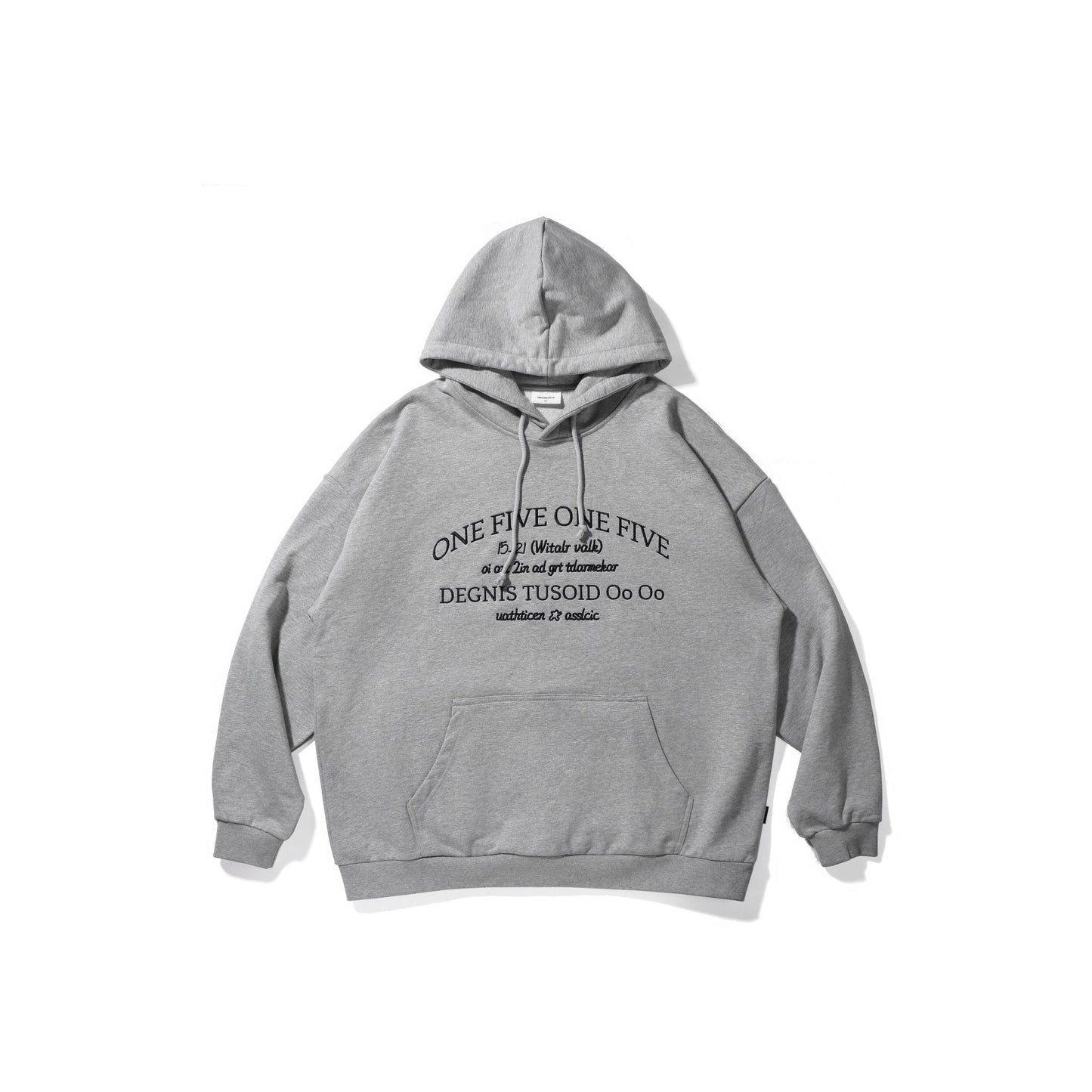 EMBROIDERED HOODED SWEATSHIRT V52777