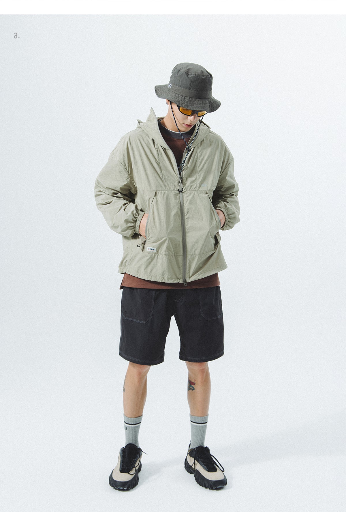 【UPF100+】WATERPROOF NYLON JACKET N30211