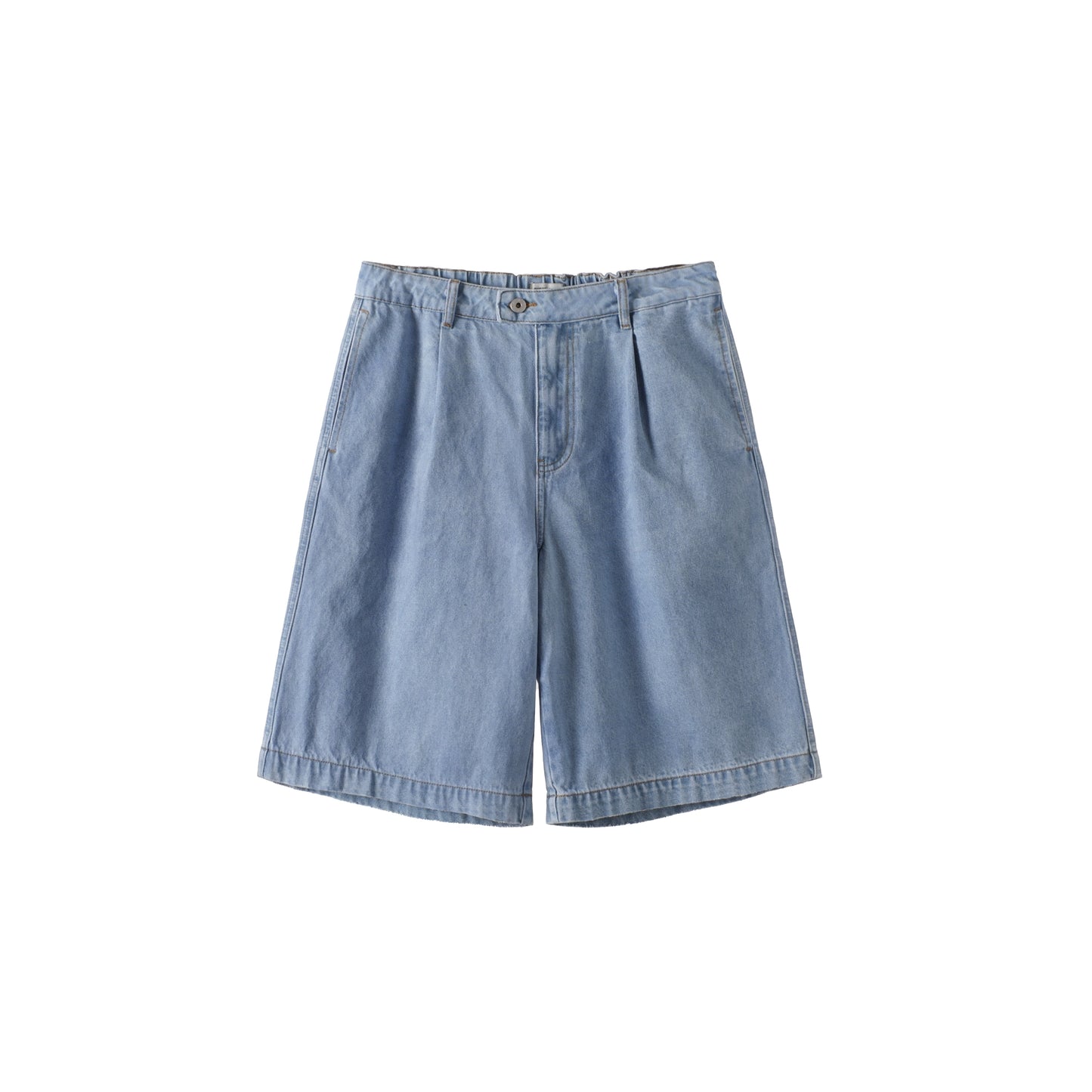 ウォッシュ ディストレストデニムショーツ B06239
