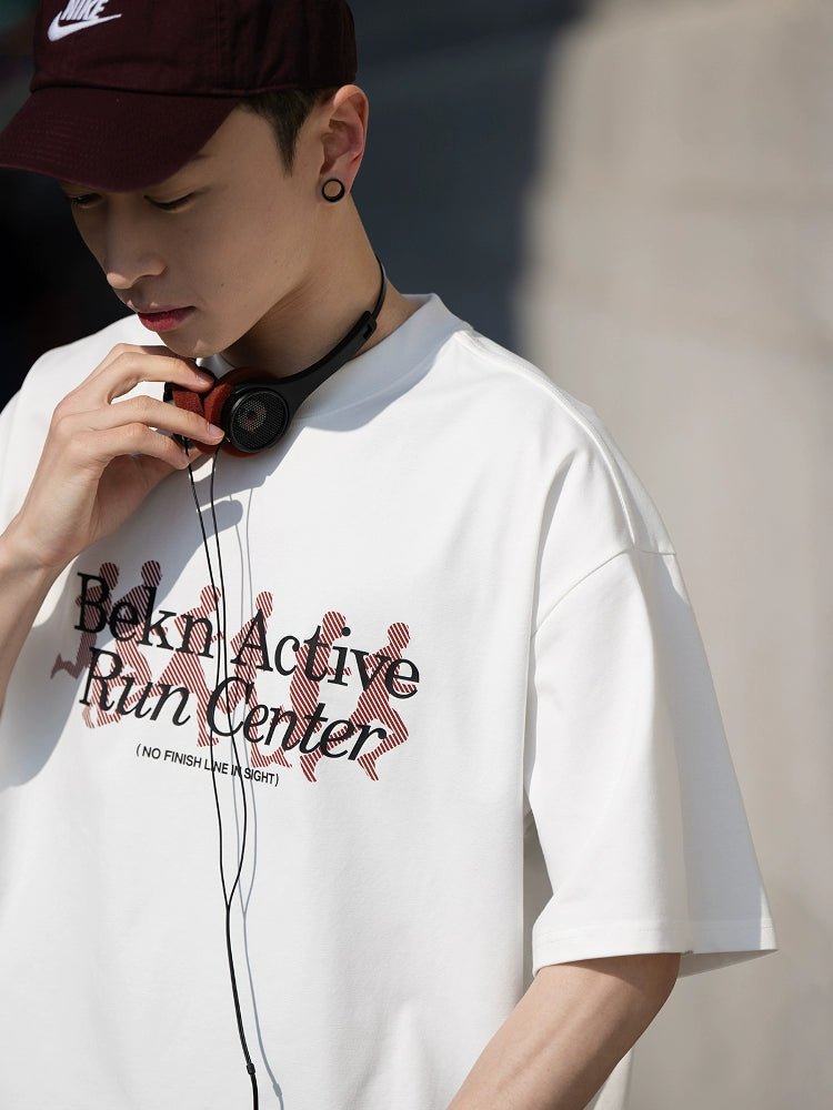 ソロナレトロスポーツランニング半袖Tシャツ B042815