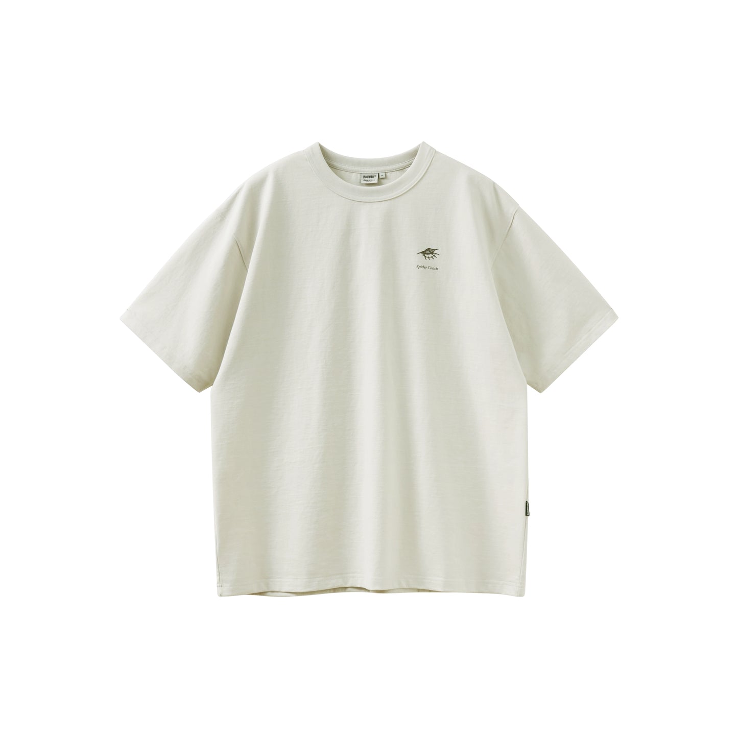 バックプリント半袖Tシャツルーズ B04101