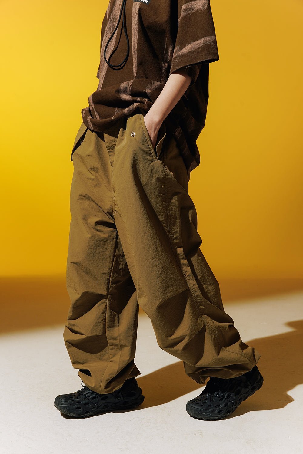 MOUNTAIN LOOSE STRAIGHT LEG WORK PANTS D76499