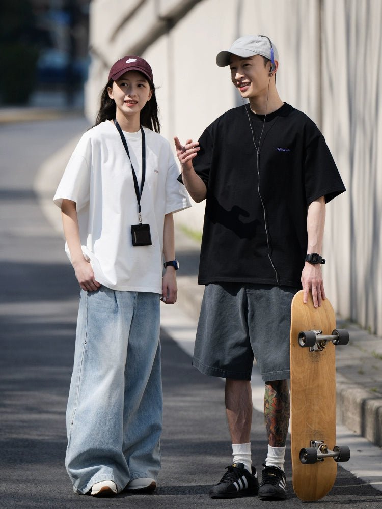 バックプリント 半袖Tシャツ  B042814