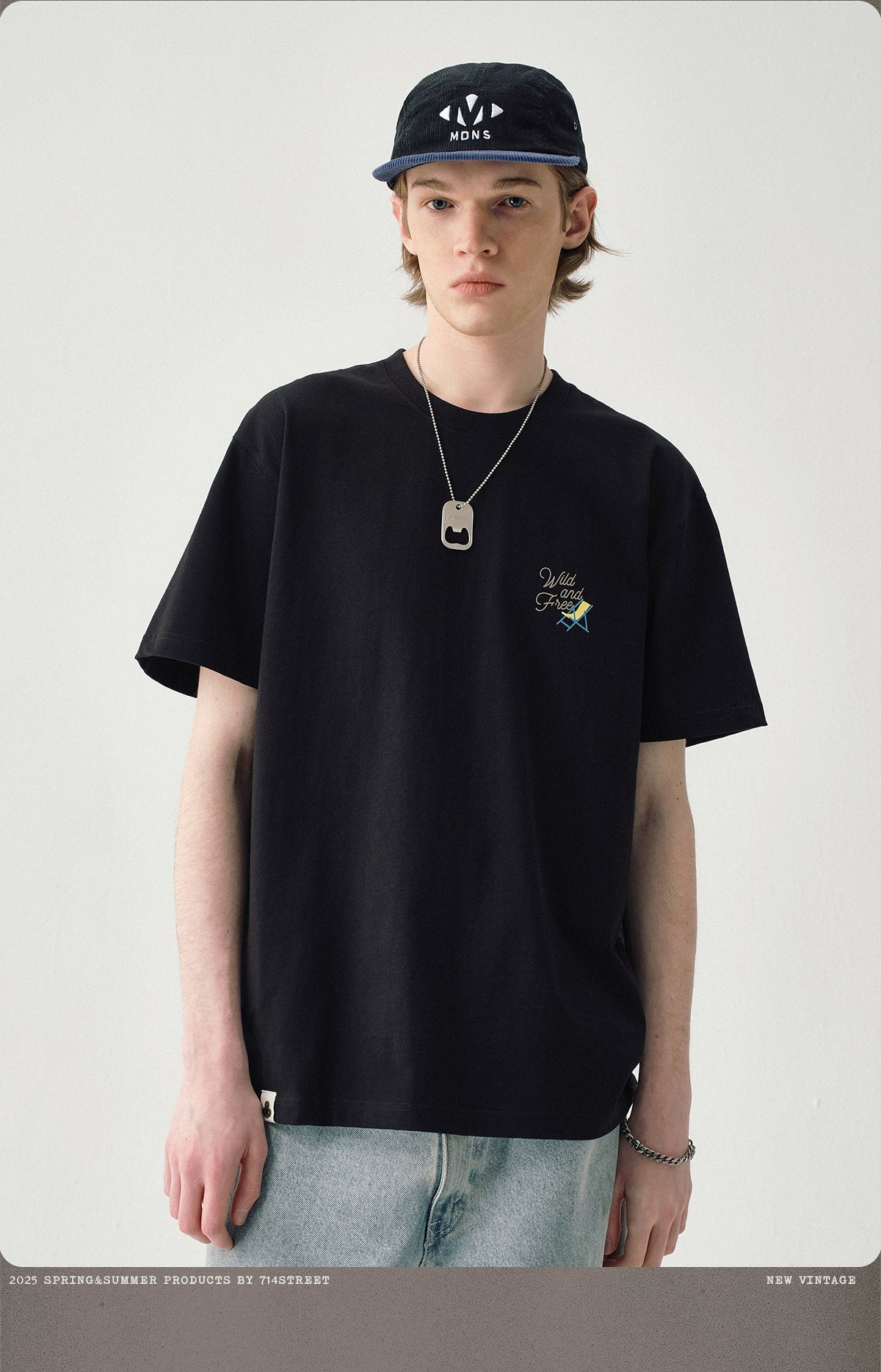 ヘビー260gプールプリントコットン半袖Tシャツ S050124