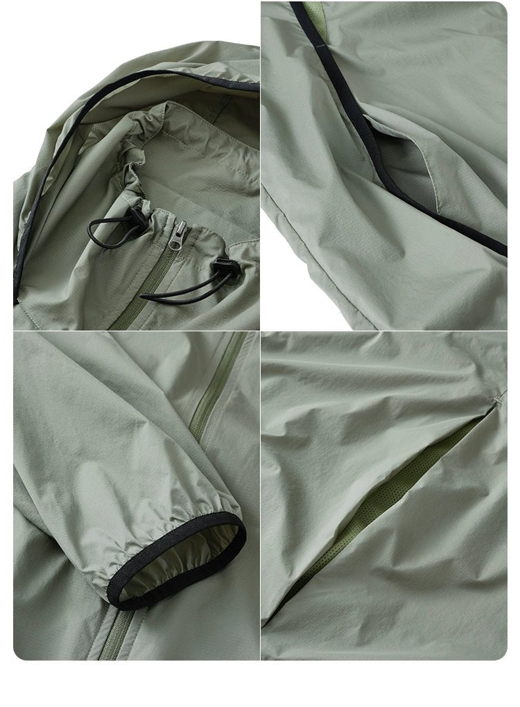 UPF100+ スキンウェア フード付きジャケット B05036