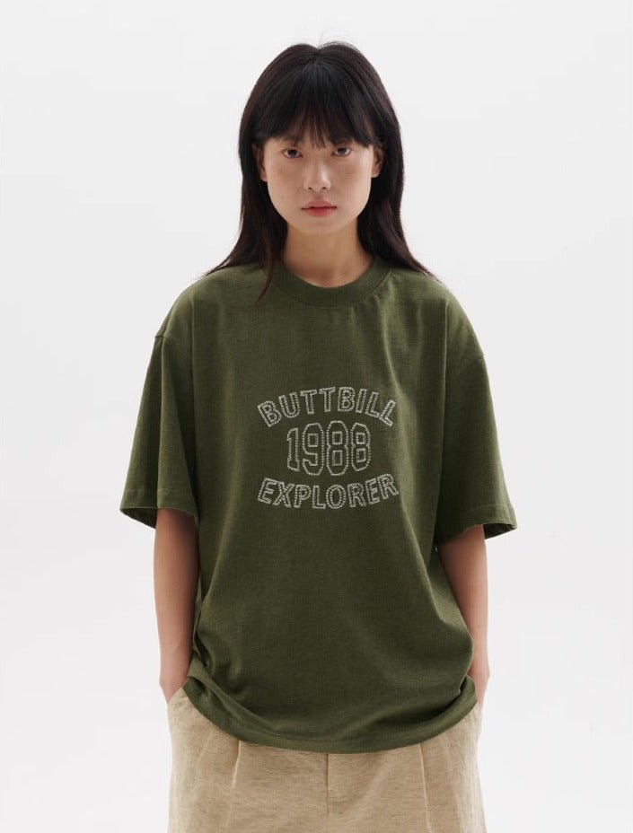 ヴィンテージ 240G ルーズコットン　半袖Tシャツ  B06242