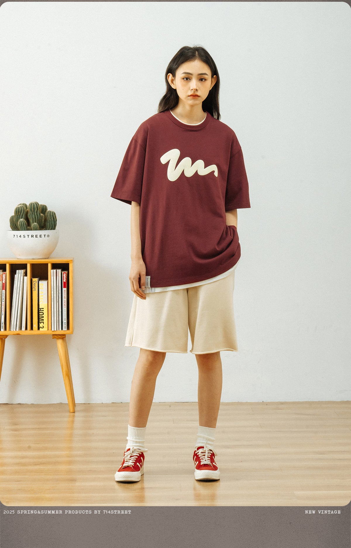 ブランドプリント半袖Tシャツ S050115