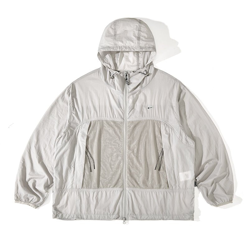 DRAWSTRING BREATHABLE LIGHTWEIGHT OUTDOOR JACKET N33532